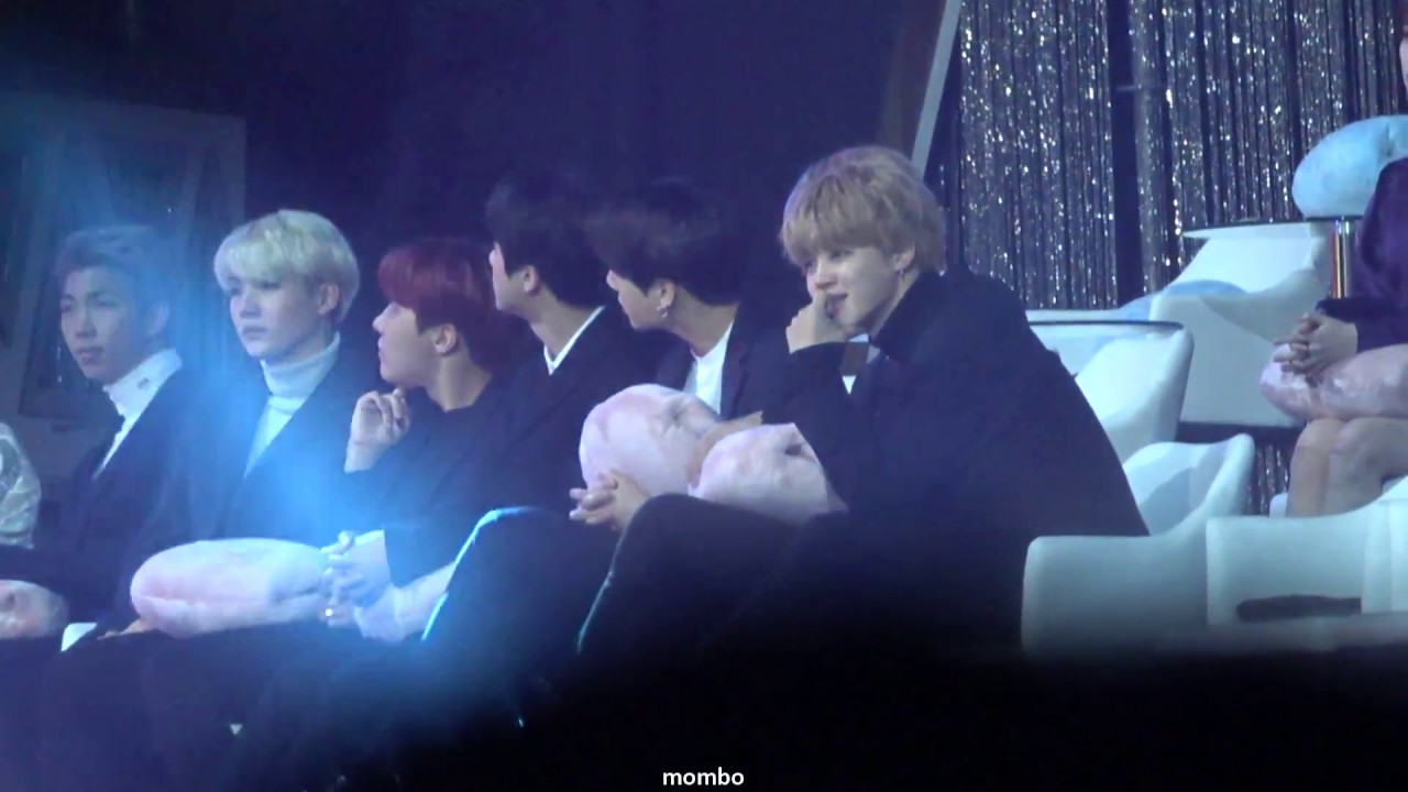 180110 골든디스크(Golden disk) 방탄소년단 reaction (워너원 신인상 수상&에너제틱)