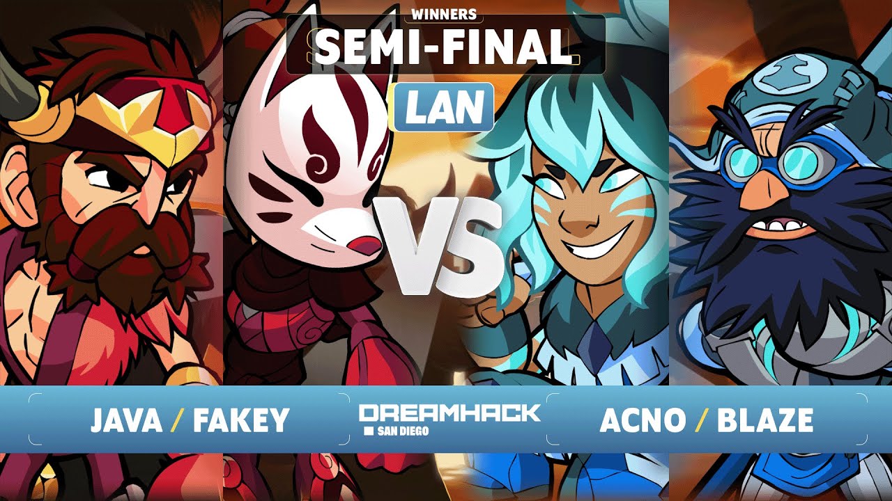 Java & Fakey vs Acno & Blaze - Winners Semi-Final - Dreamhack San Diego 2023 - LAN 2v2