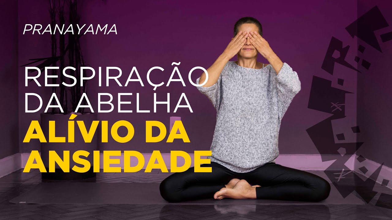 Pranayama | Bhramari | Respiração da Abelha para Alívio da Ansiedade