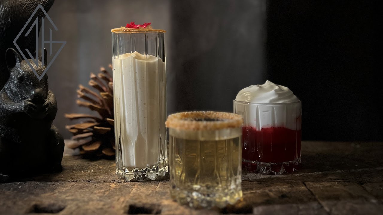 Juldrinkar: Äggtoddy i sifon, varm gin tonic och lingondrink med stjärnanis