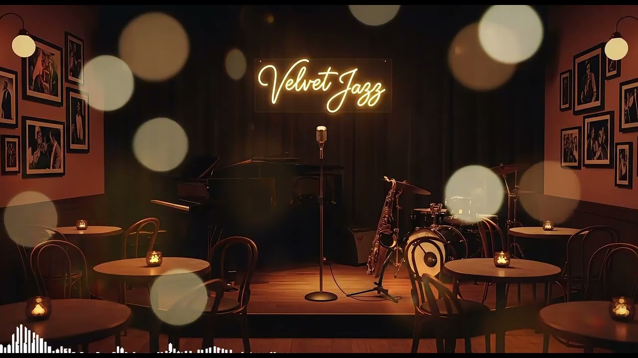 Late Night Jazz in a Small Café While the City Sleeps ☕🌙🏙️