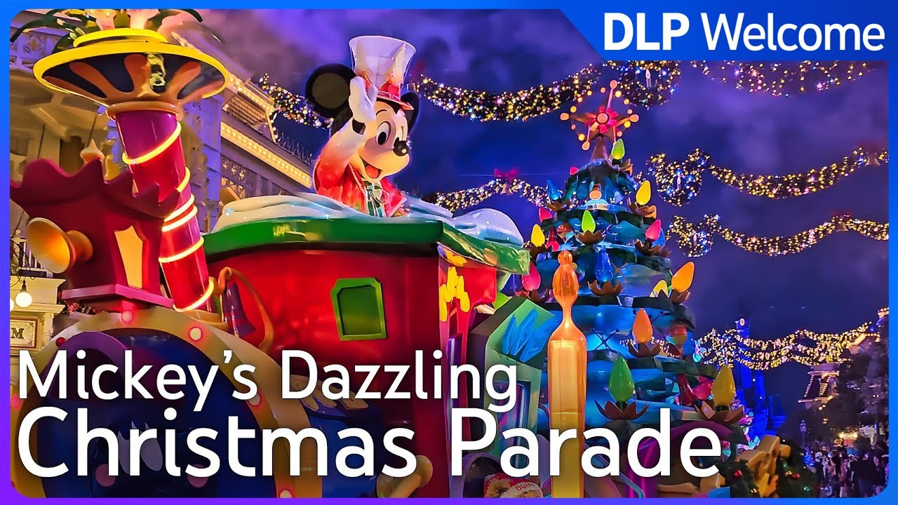 [4K] Mickey’s Dazzling Christmas Parade 2023 - Disneyland Paris