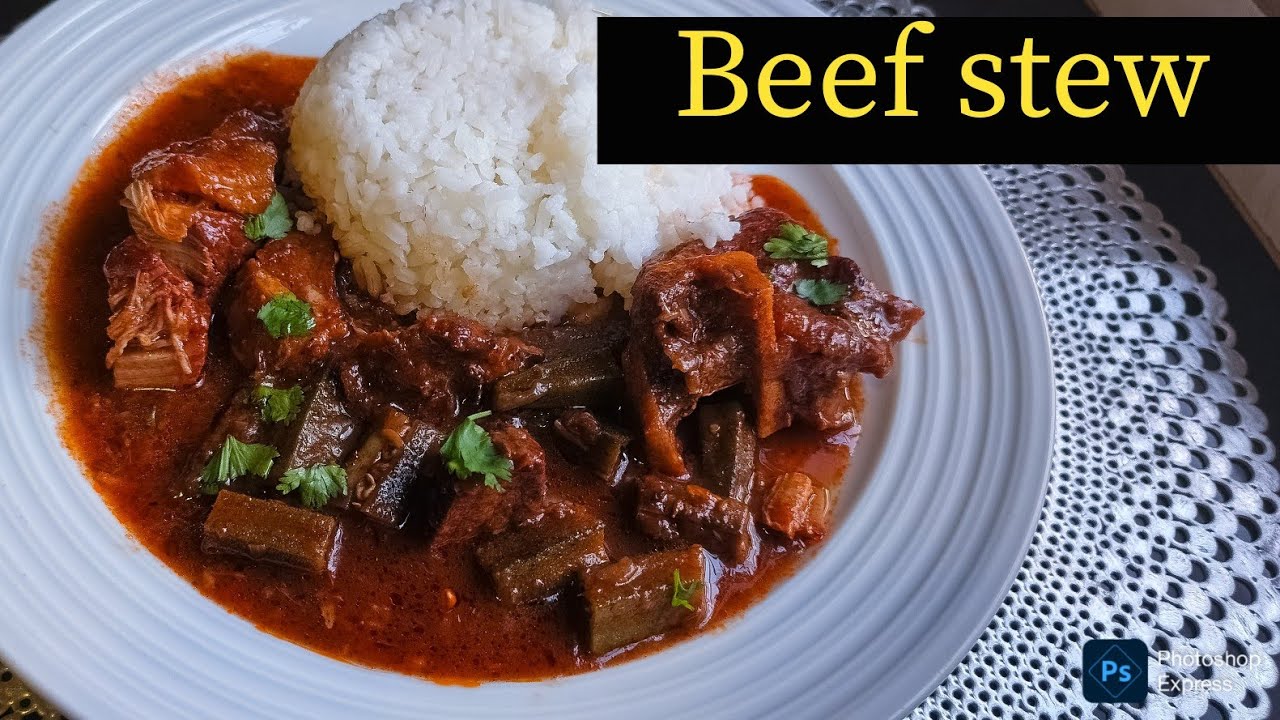 Yiga okufumba enyama /how to cook beef stew/Okufumba enva ze nyama/Okra beef stew/Bamiya/Tender beef