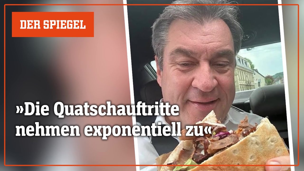 Zwischen Folklore und Döner-Content: Markus Söder auf Social Media | DER SPIEGEL