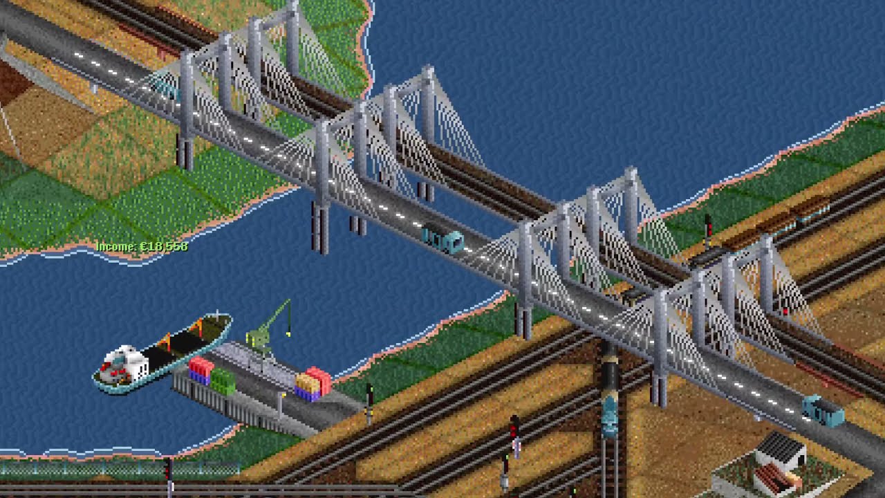 OpenTTD (trailer) - open source Transport Tycoon Deluxe