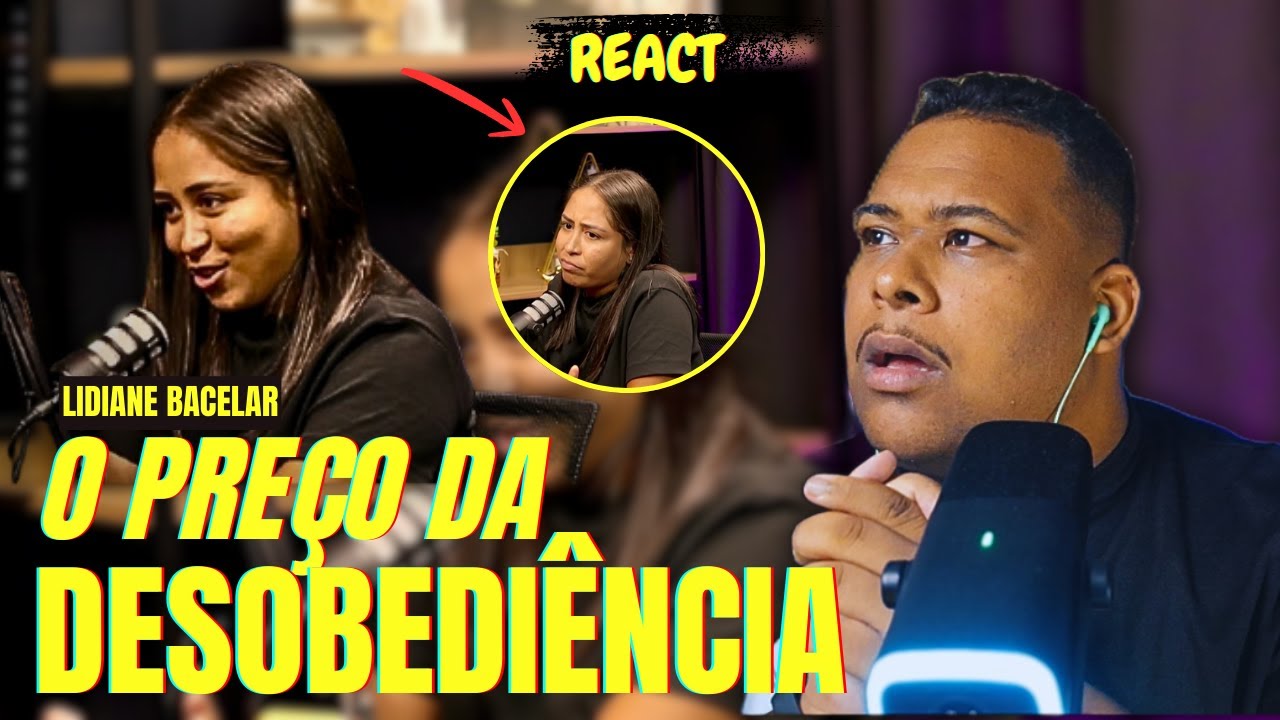 PREPARADO PARA ESSE TESTEMUNHO DA  LIDIANE BACELAR O PREÇO DA DESOBEDIÊNCIA ✅