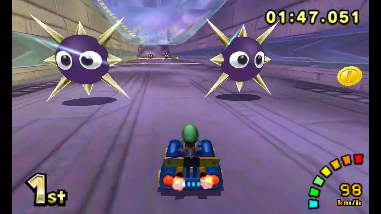 Frozen Hillside (v2.0) by Tomoki, Adam - Mario Kart 7: Custom Track [1440p 60fps]