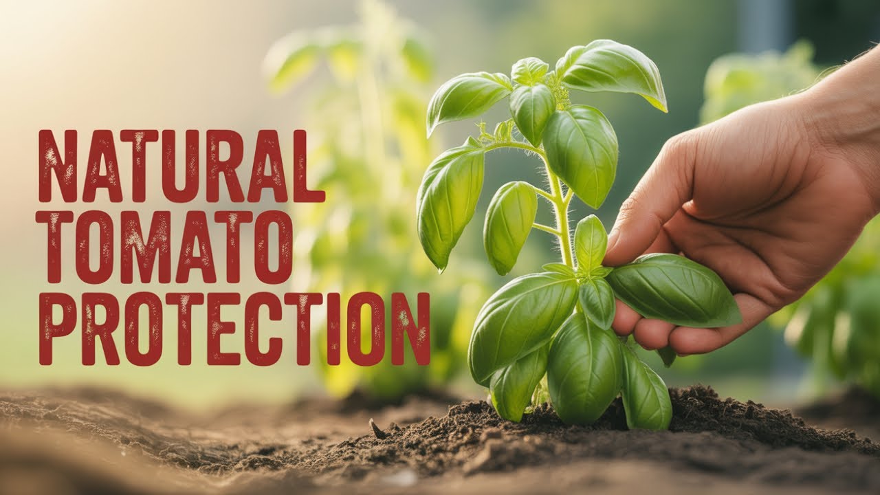 How to Grow Basil + Protect Your Tomatoes from Pests Naturally! 🌿🍅