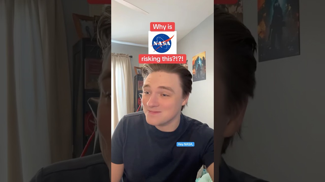 Is NASA crazy?! #NASA #spaceship #artemis2 #astronaut #news #tothemoon #ryankelly #ypr