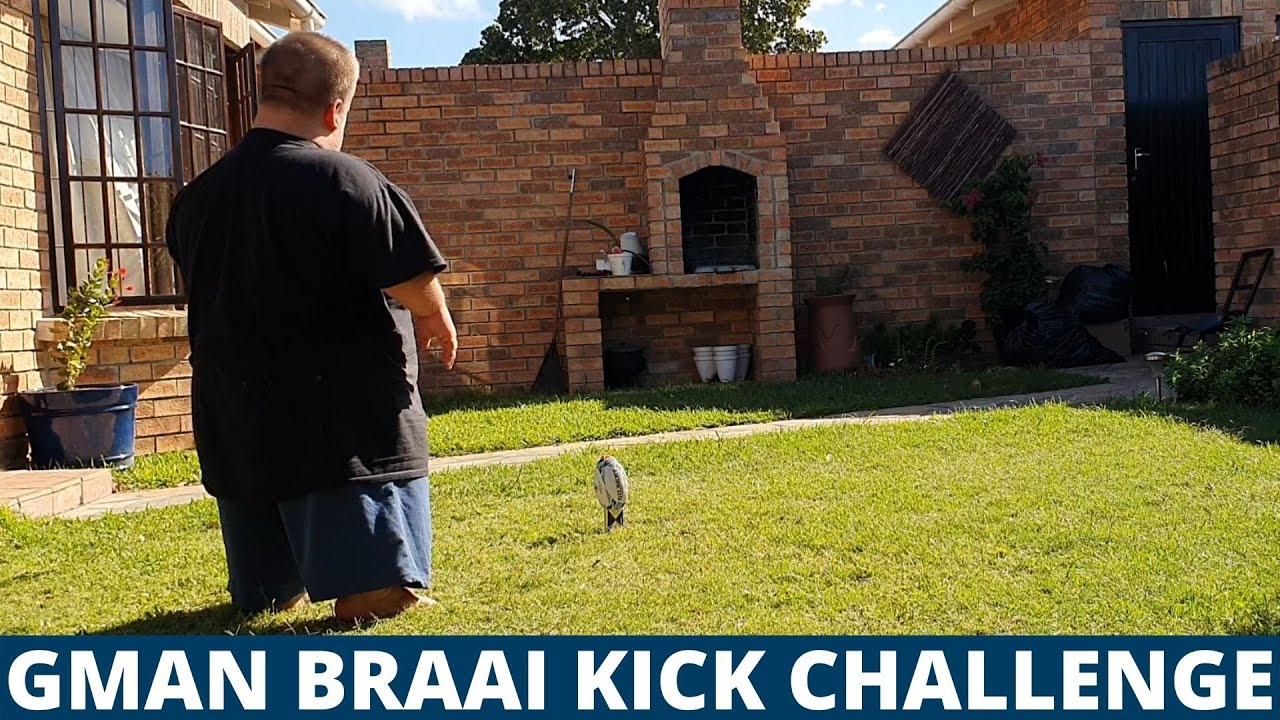 GMAN Braai Kick Challenge | Gareth Mason