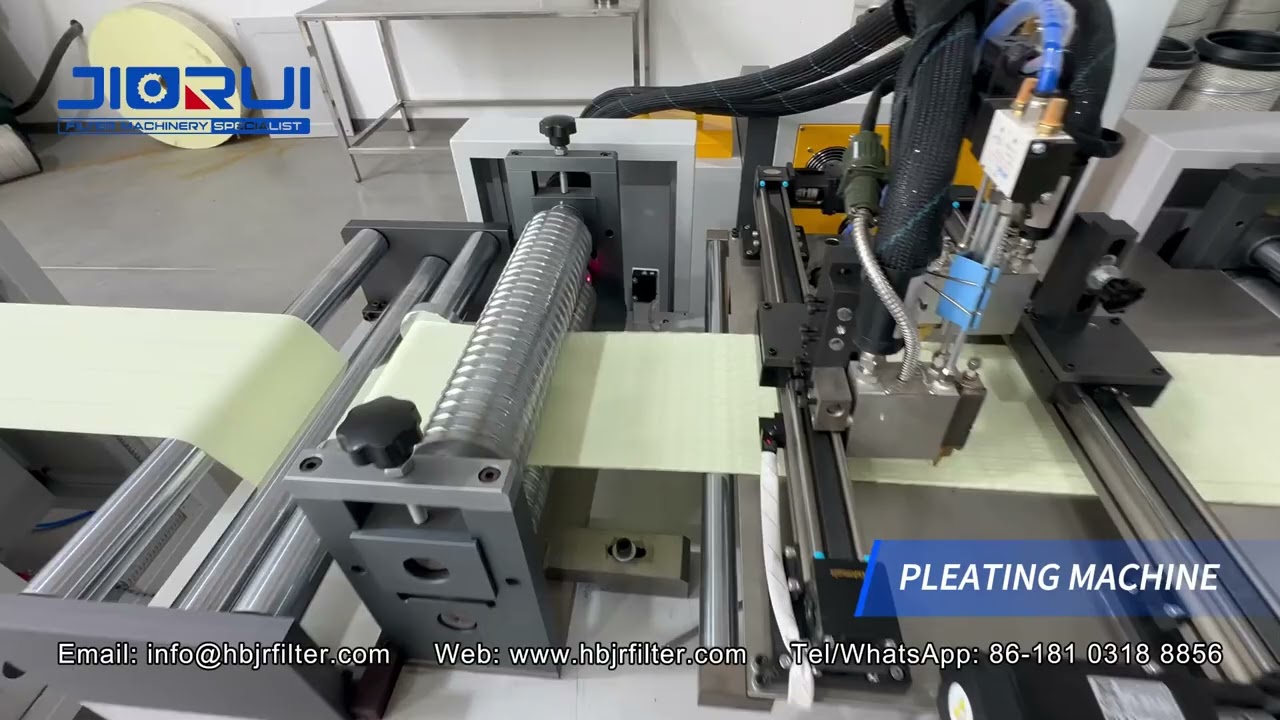 PU car air filter production line