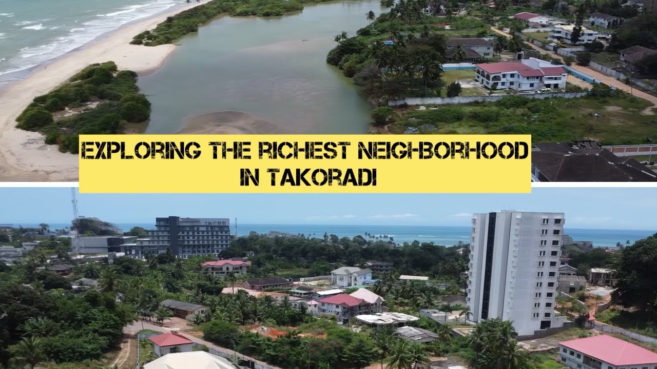 Exploring  Takoradi's Coastal Charm: A Journey Along Beach Road 🇬🇭