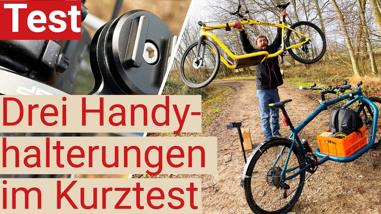 Fidlock, Quadlock, SP-Connect: Smartphone-Halterungen im Test
