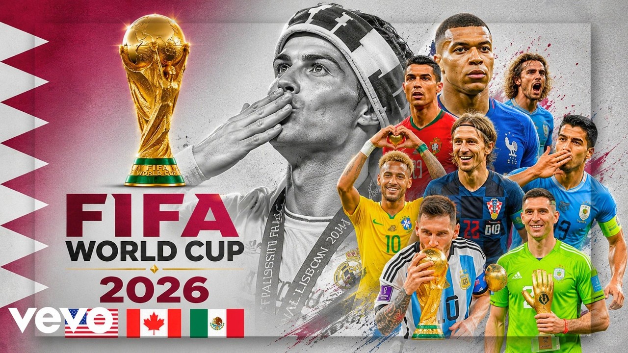 FIFA WORLD CUP 2026 SONG 🏆 Epic Football Moments ⚽ World Cup Party Song