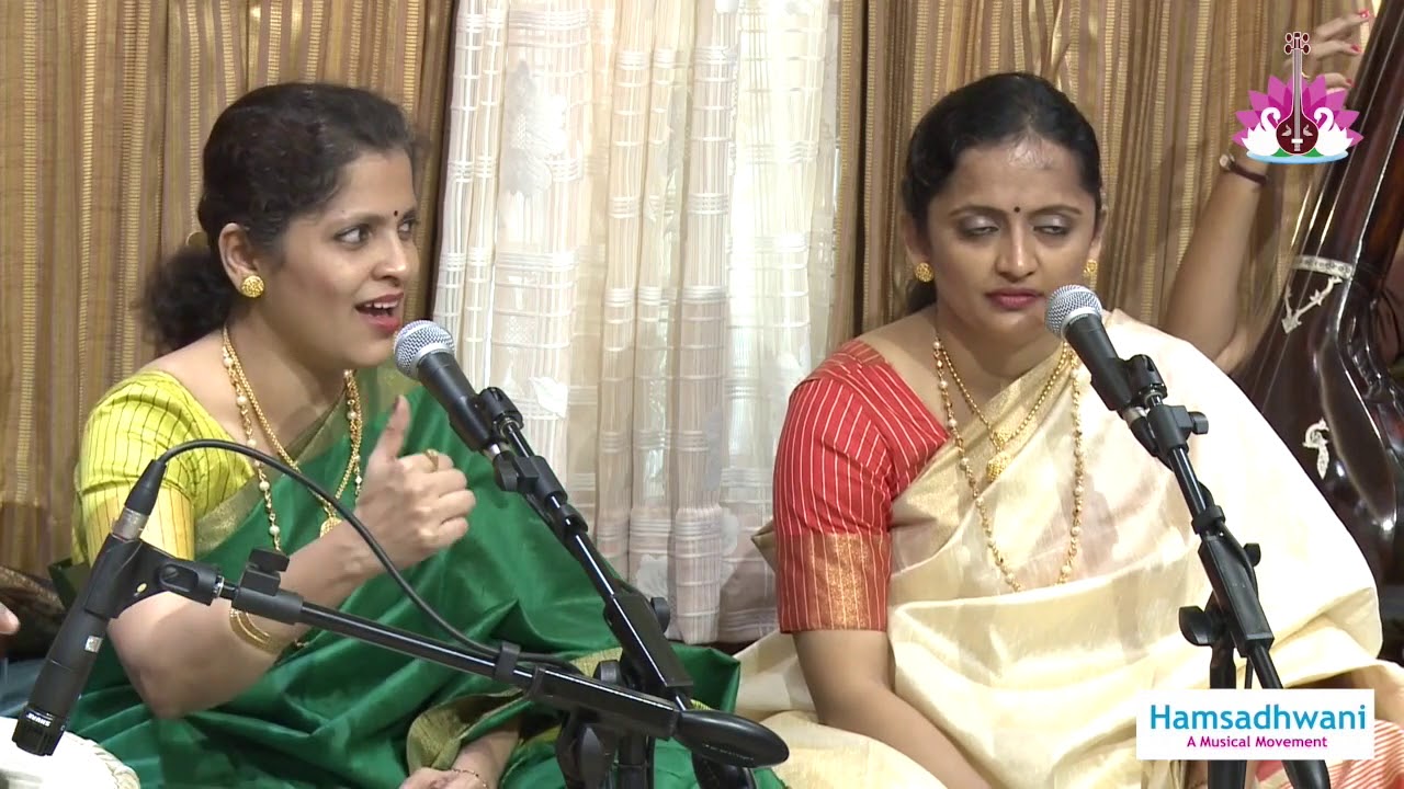 Raag Yaman - Hamsadhwani's Baithak Anniversary Special | Apoorva Gokhale & Pallavi Joshi