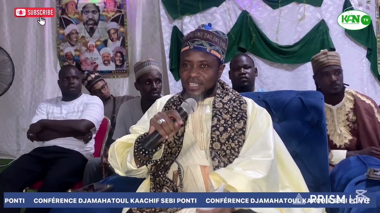 Conférence : BAYE DEMBA SY AT TIDJANI GAMOU SEBI ponti 2025