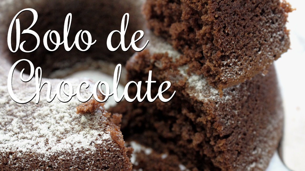 BOLO DE CHOCOLATE RÁPIDO E DELICIOSO!!!