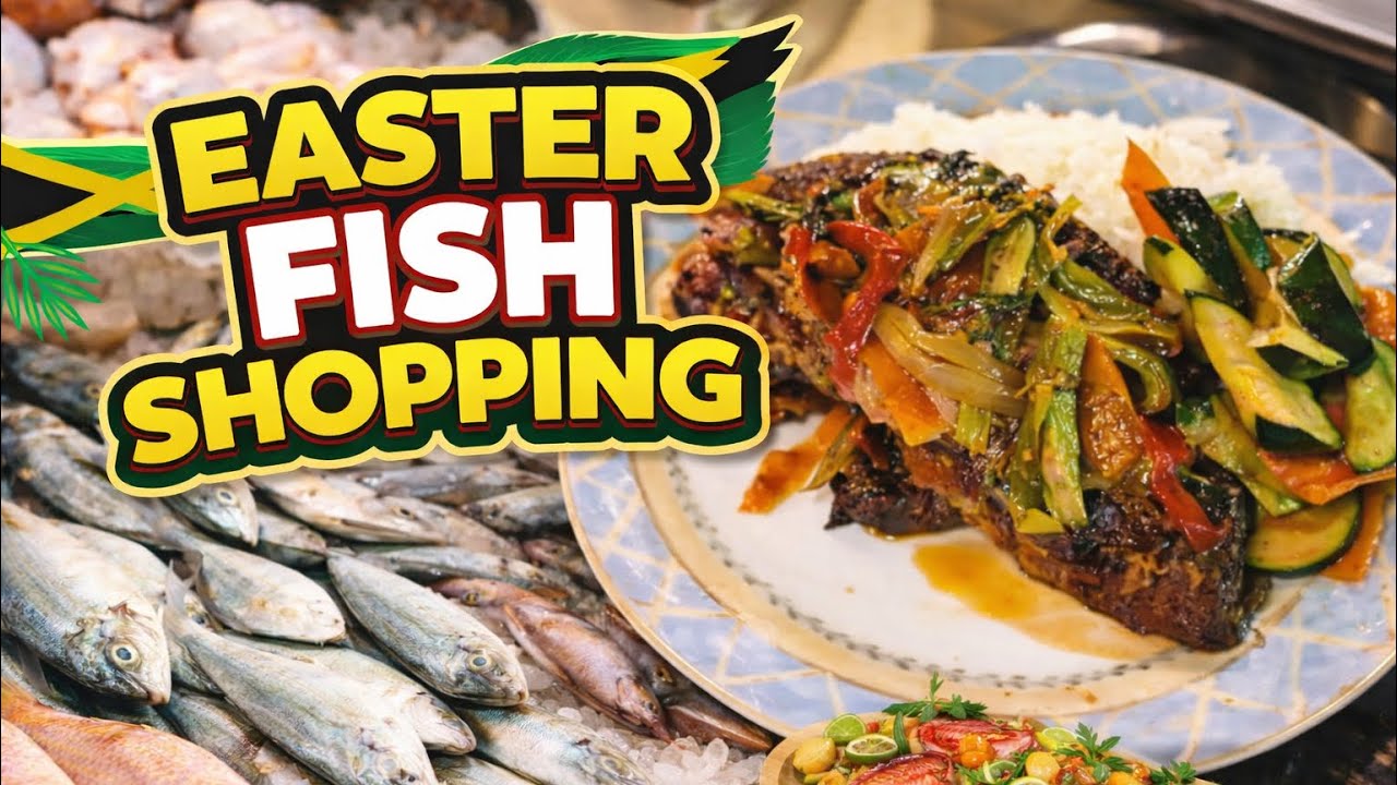 EARLY EASTER FISH  SHOPPING AT THE MARKET 🐟 