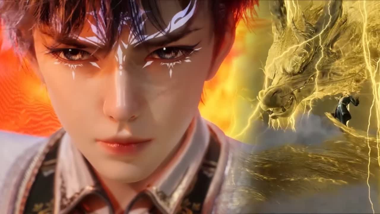 ❄️霍雨浩1V2重伤天学院，黄金圣龙武魂现世，决斗场虐打三位魂王！【斗罗大陆2 Soul Land2】#国漫