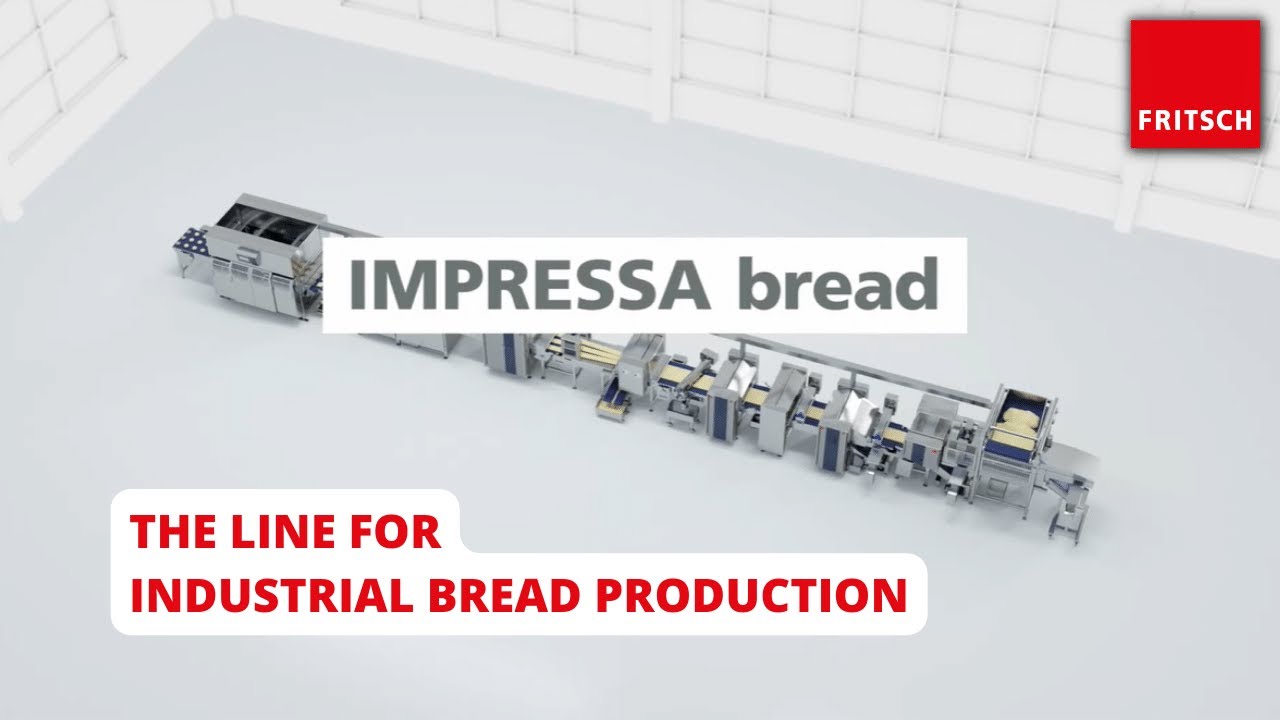 IMPRESSA bread | The line for industrial bread production | FRITSCH