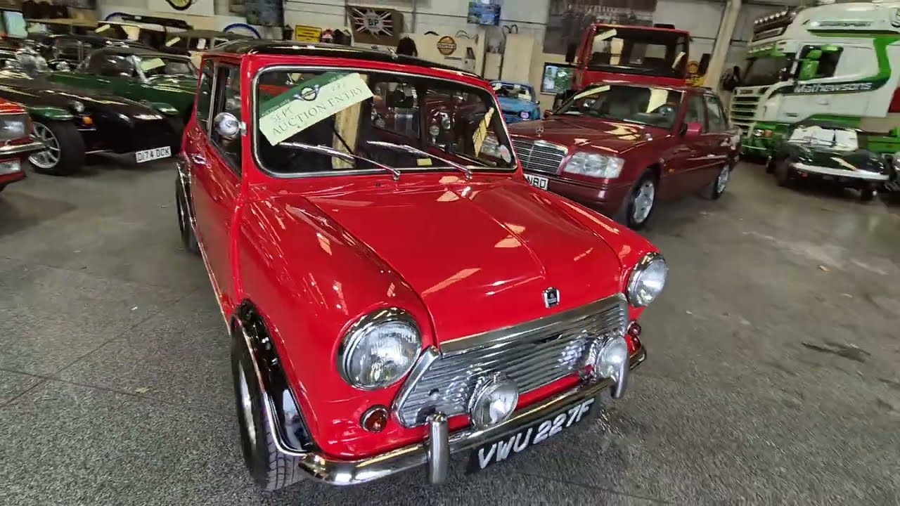 1968 MORRIS MINI COOPER | MATHEWSONS CLASSIC CARS | AUCTION: 4, 5 & 6 SEPTEMBER 2024