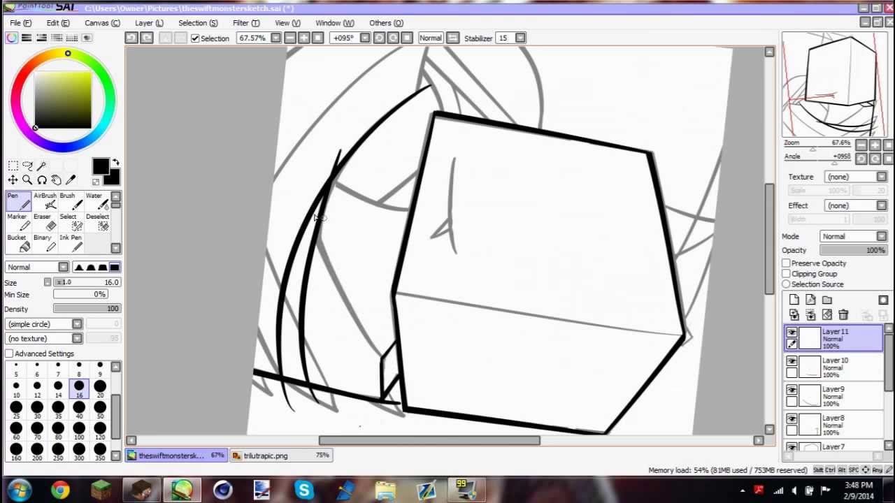 TheSwiftMonster Icon Speed Art - Minecraft