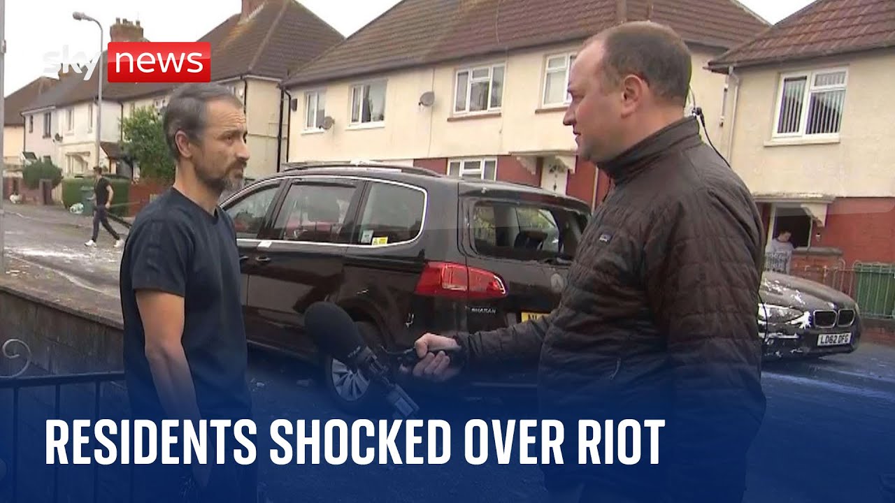 Cardiff: Residents describe 'horrible' chaos after two teenagers died in crash