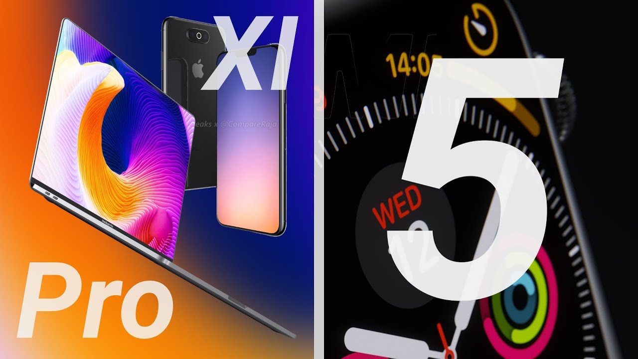 Latest 2019 iPhone 11 & Apple Watch Series 5 Rumors + MacBook Pro Redesign Coming!