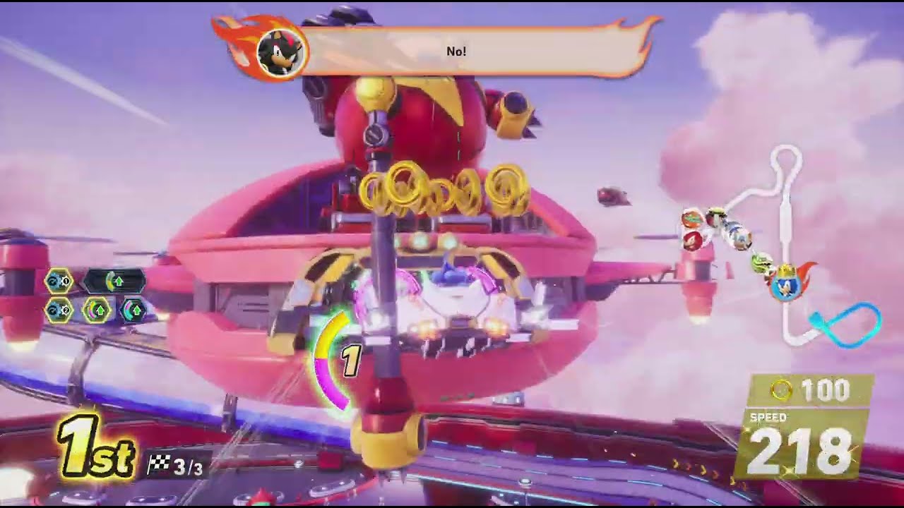 Sonic Racing: CrossWorlds [Sonic Speed] (+Egg Grand Prix+) Rival //Shadow\\ DRIVER [+SONIC+]