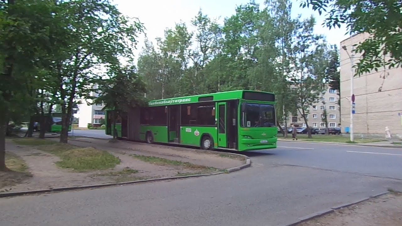 Автобус №4 (Полоцк). Улица Мариненко - Боровуха-3