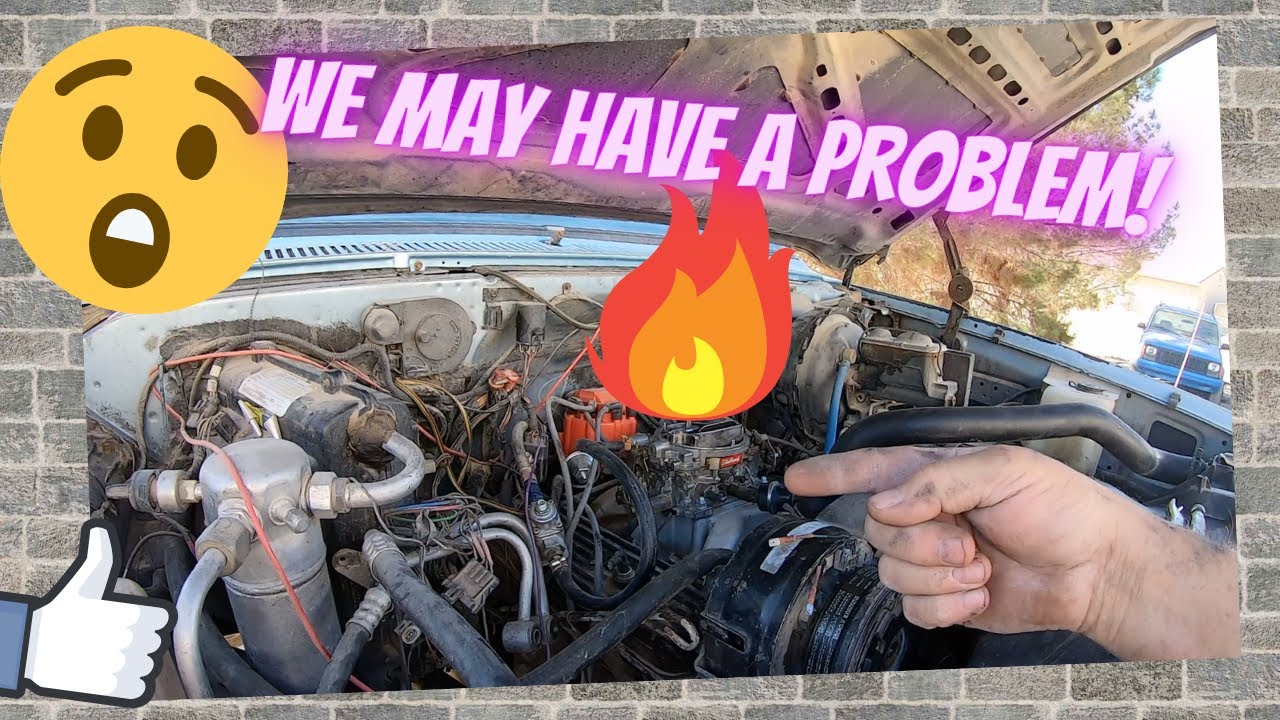 Ebay Edelbrock Carb on the Suburban...will it catch fire?