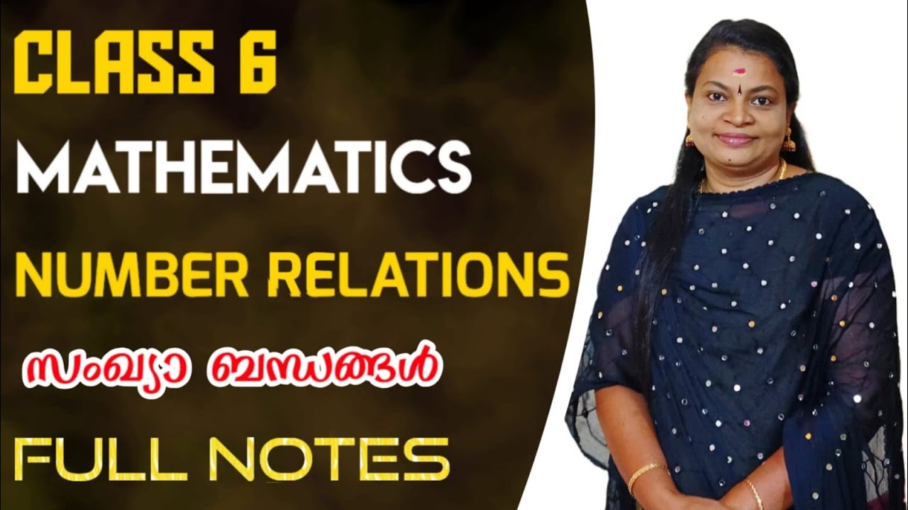 CLASS 6 MATHS CHAPTER 10 Number relations 