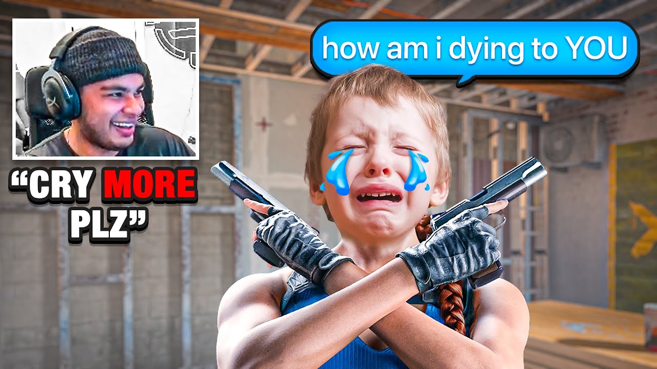 Я играл против заядлого нытика (плаксы).