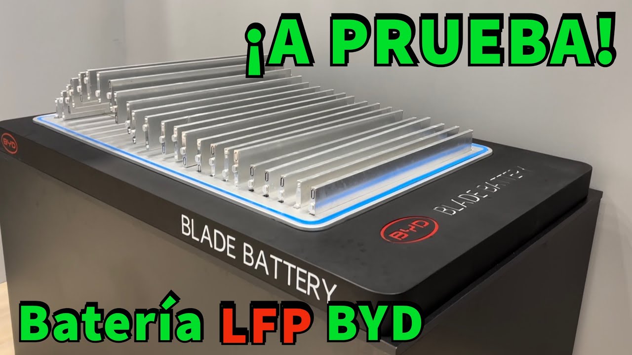 BATERÍA COCHES ELÉCTRICOS LFP BYD ¡A PRUEBA! ¿Se quedan sin potencia y sin batería? MOTORK