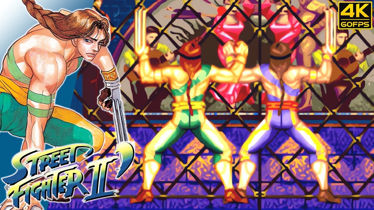 Street Fighter II: Champion Edition - Vega (Arcade / 1992) 4K 60FPS