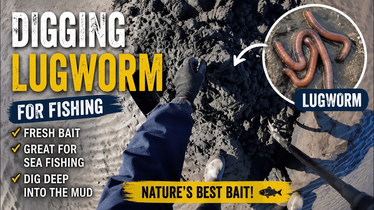 Digging Lugworm For The euro Beach Open