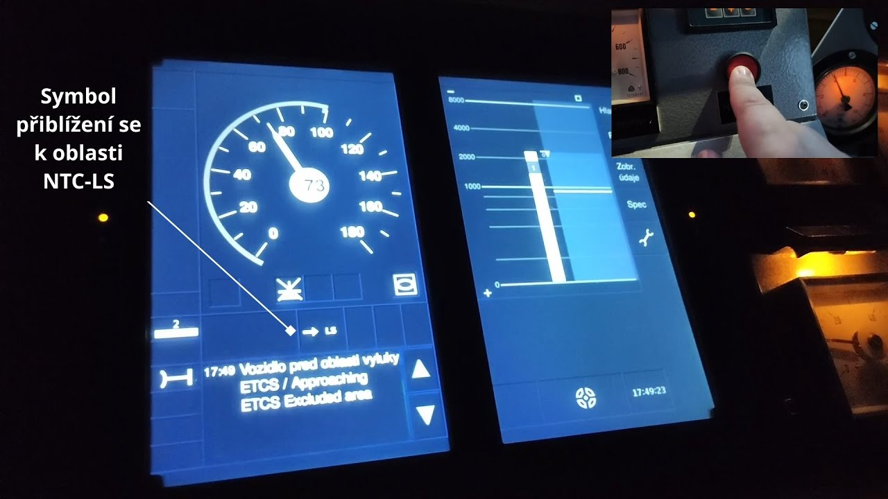 Ovládání palubní části ETCS Trainguard 200 na 130 v1 0