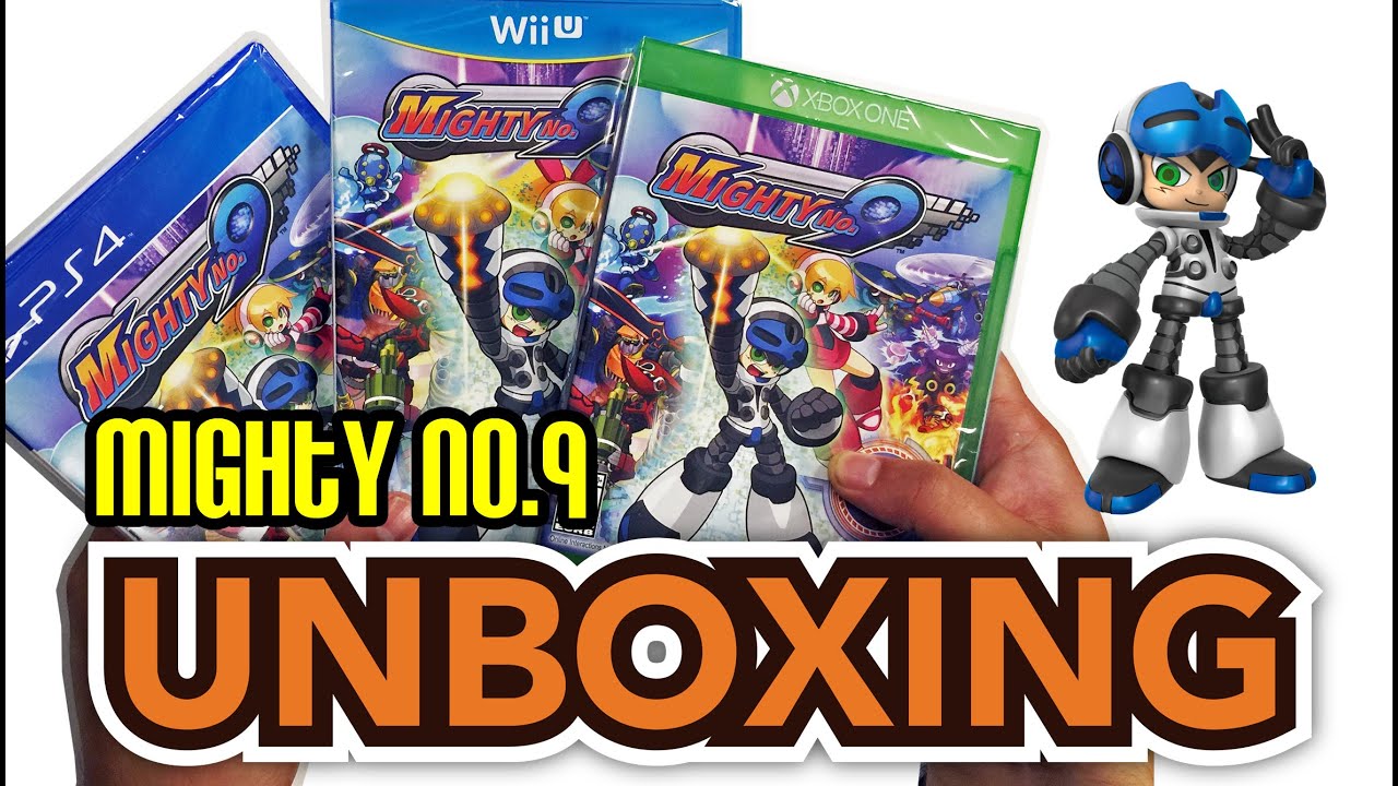 Mighty No.9 (PS4/Xbox One/Wii U) Unboxing !!