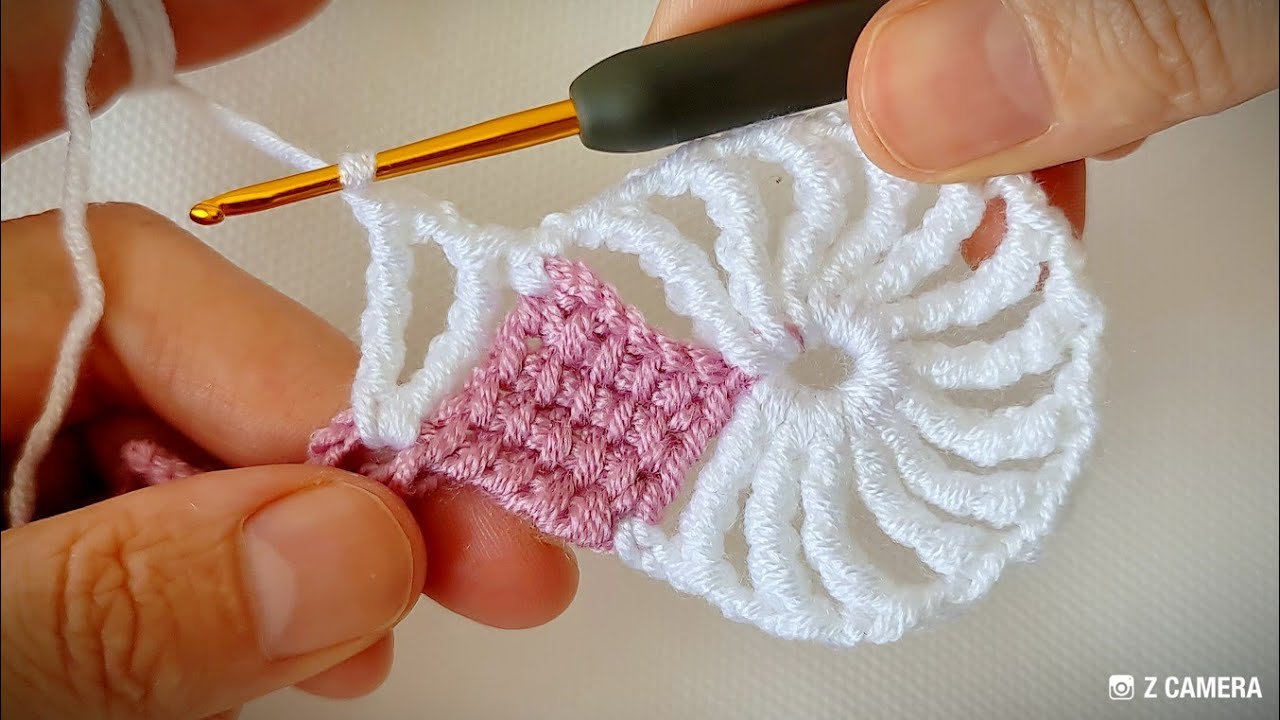 Süper Easy Tunisian Knitting krochet Örgü modeli