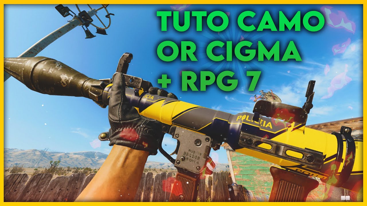 TUTO : ASTUCE RPG 7 + CIGMA CAMO OR FACILEMENT ET RAPIDEMENT !! ( CALL OF DUTY COLD WAR )