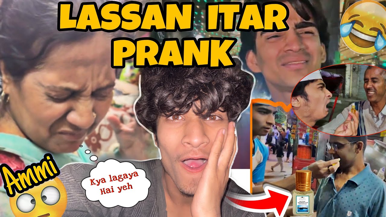 Lassan itar prank 😂 garlic oil attar prank 🤣