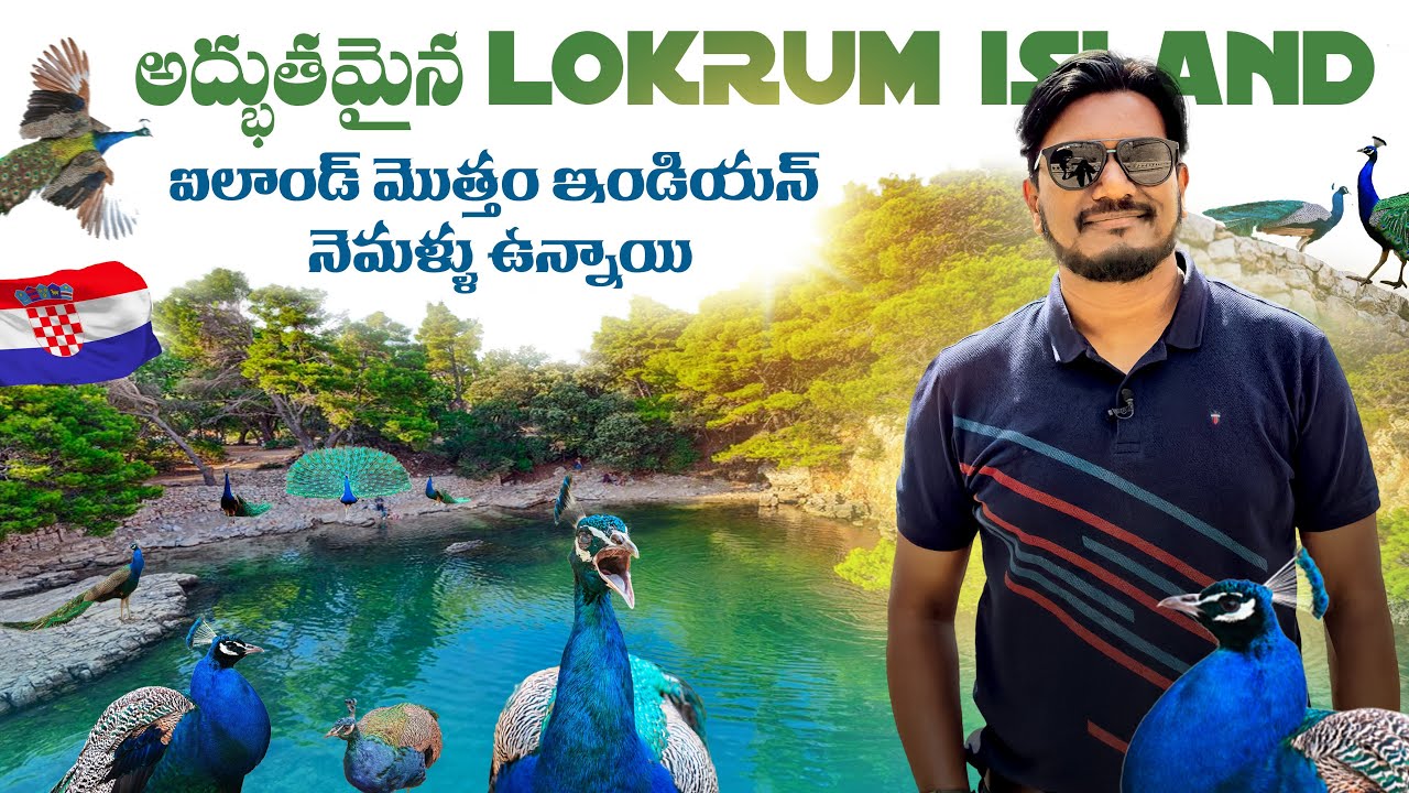 Unveiling Croatia's Hidden Gem: Explore the Enchanting Lokrum Island | Croatia Telugu Vlogs E4