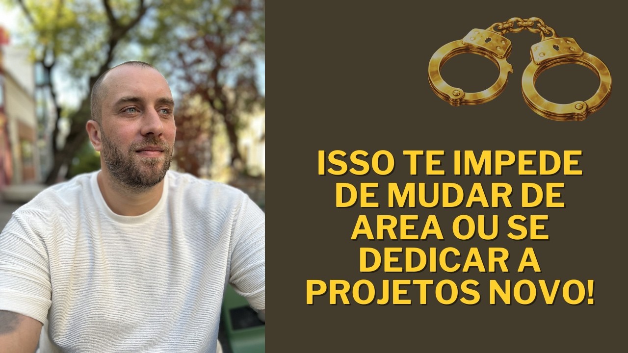 Algemas de ouro, te impede de mudar de carreira e tocar novos projeto. Vou explicar tudo!