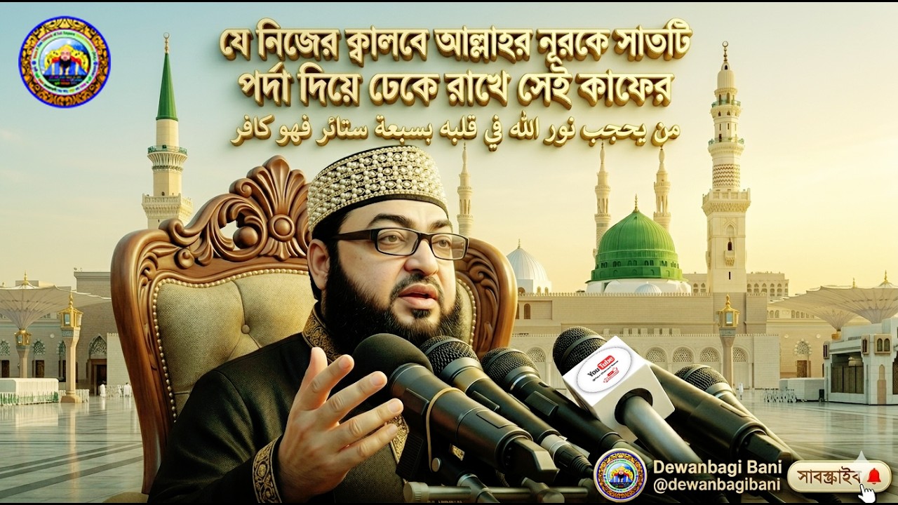 যে নিজের ক্বালবে আল্লাহর নূরকে সাতটি পর্দা দিয়ে ঢেকে রাখে সেই কাফের  ।। What is an infidel?