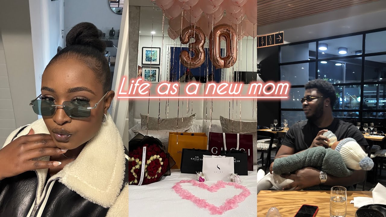 LIFE AS A NEW MOM: BRAND COLLABORATION | OUTING | WORK| GROCERY HAUL| NONHLE MAKHUBELE 🇿🇦