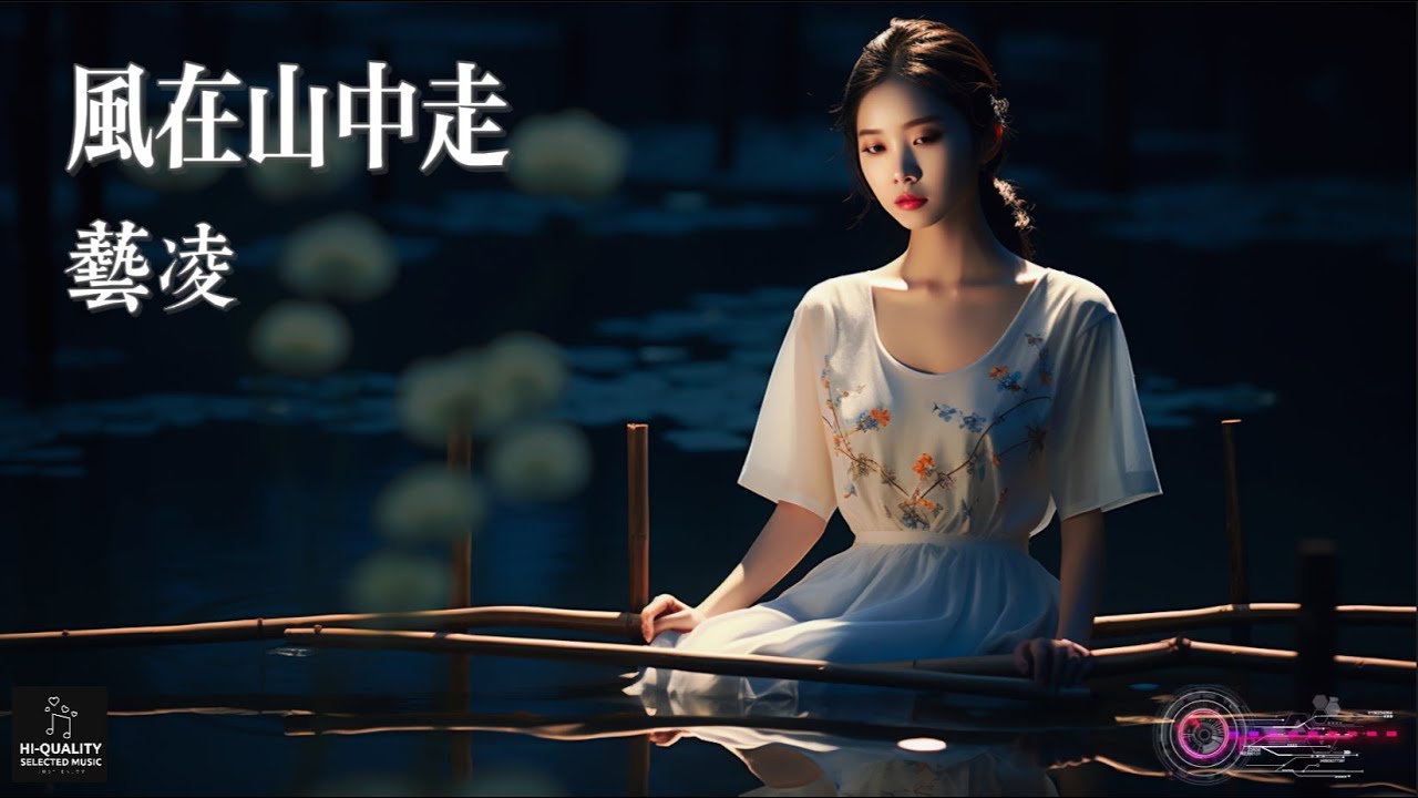 【高清MV】藝凌 - 風在山中走【Pinyin | AI音樂視頻 | 繁體拼音動態字幕】