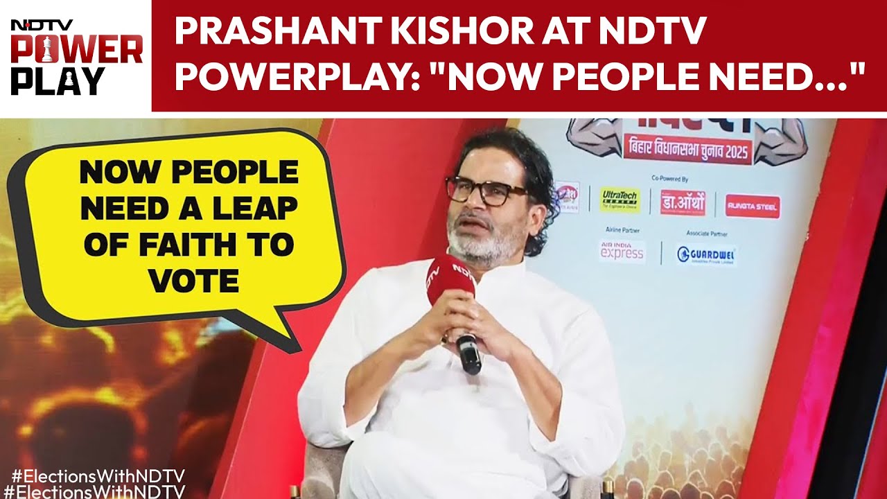 Prashant Kishor NDTV Exclusive | 
