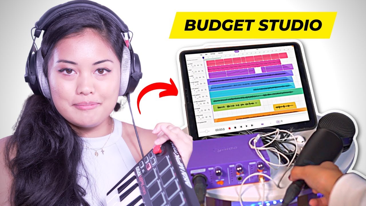 I Built A Low Budget Studio for $100