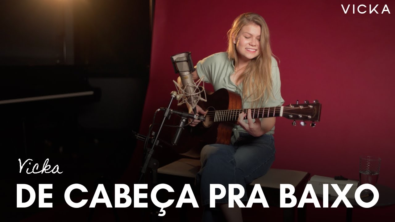 Vicka — De Cabeça pra Baixo | Voz e Violão (Música Autoral)