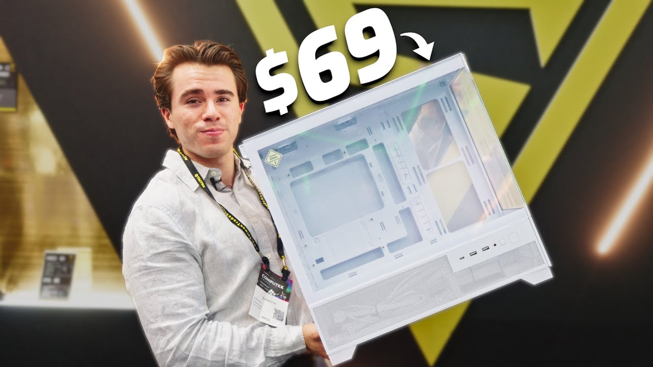 Aesthetic PC Cases That Don't Break The Bank!⚡Gamdias Computex 2024 Showcase